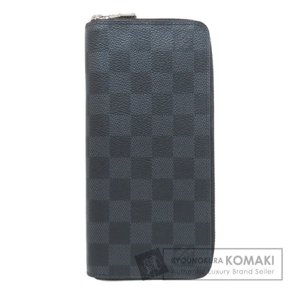 LOUIS VUITTON ルイヴィトン ジッピーウォレット・ヴェルティカル 長財布（小銭入れあり） ダミエキャンバス レディース 中古