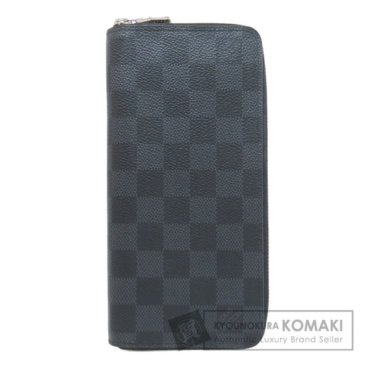LOUIS VUITTON ルイヴィトン ジッピーウォレット・ヴェルティカル 長財布（小銭入れあり） ダミエキャンバス レディース 中古