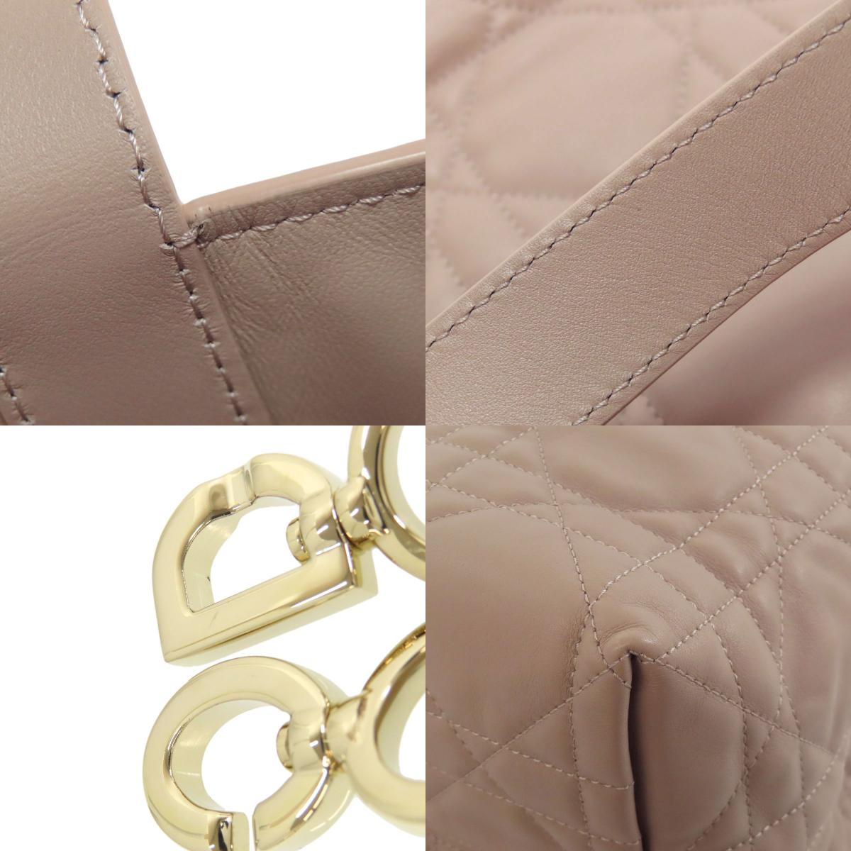 CHRISTIAN DIOR クリスチャンディオール トゥジュール ミディアム ハンドバッグ カーフ レディース 中古