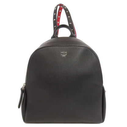 MCM エムシーエム スタッズ リュック・デイパック レザー レディース 中古