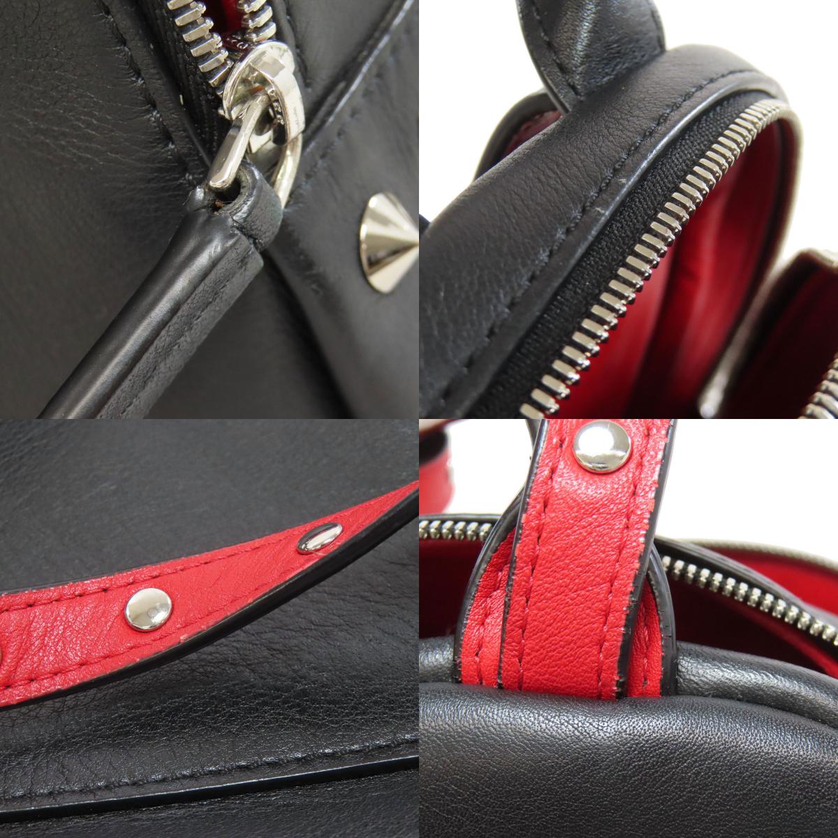 MCM エムシーエム スタッズ リュック・デイパック レザー レディース 中古