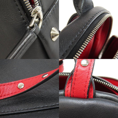 MCM エムシーエム スタッズ リュック・デイパック レザー レディース 中古