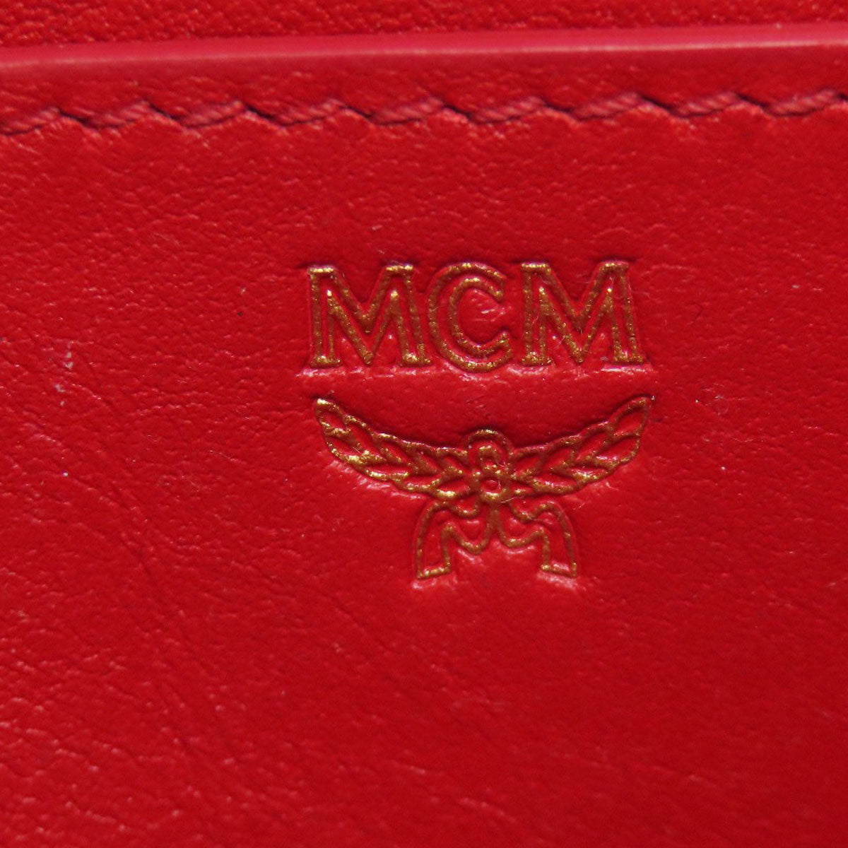 MCM エムシーエム スタッズ リュック・デイパック レザー レディース 中古
