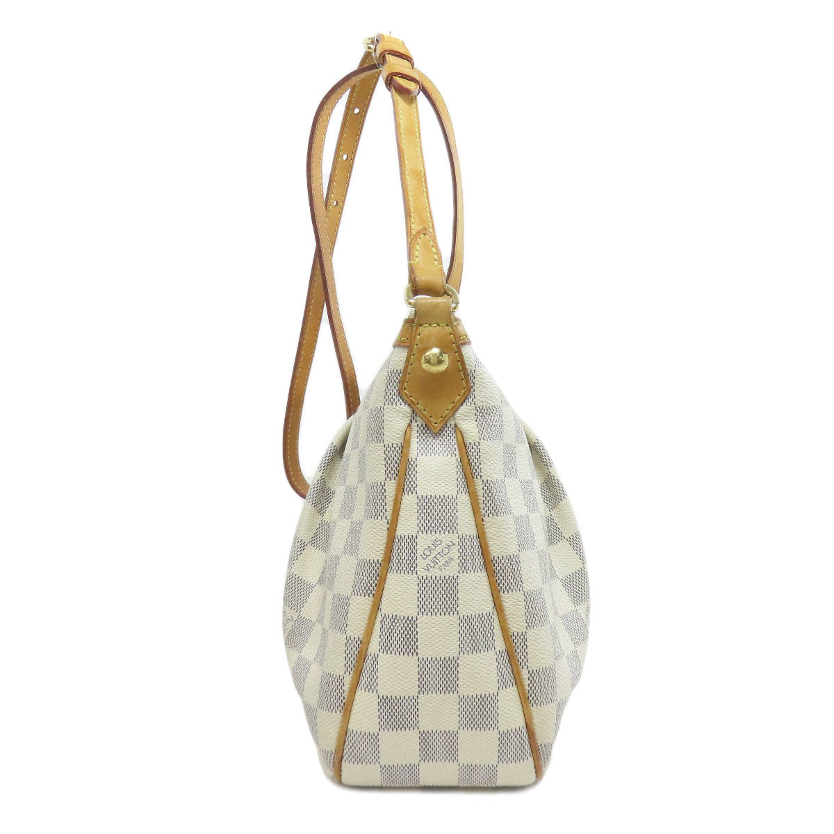 LOUIS VUITTON ルイヴィトン N41112 シラク―サPM ショルダーバッグ ダミエキャンバス レディース 中古