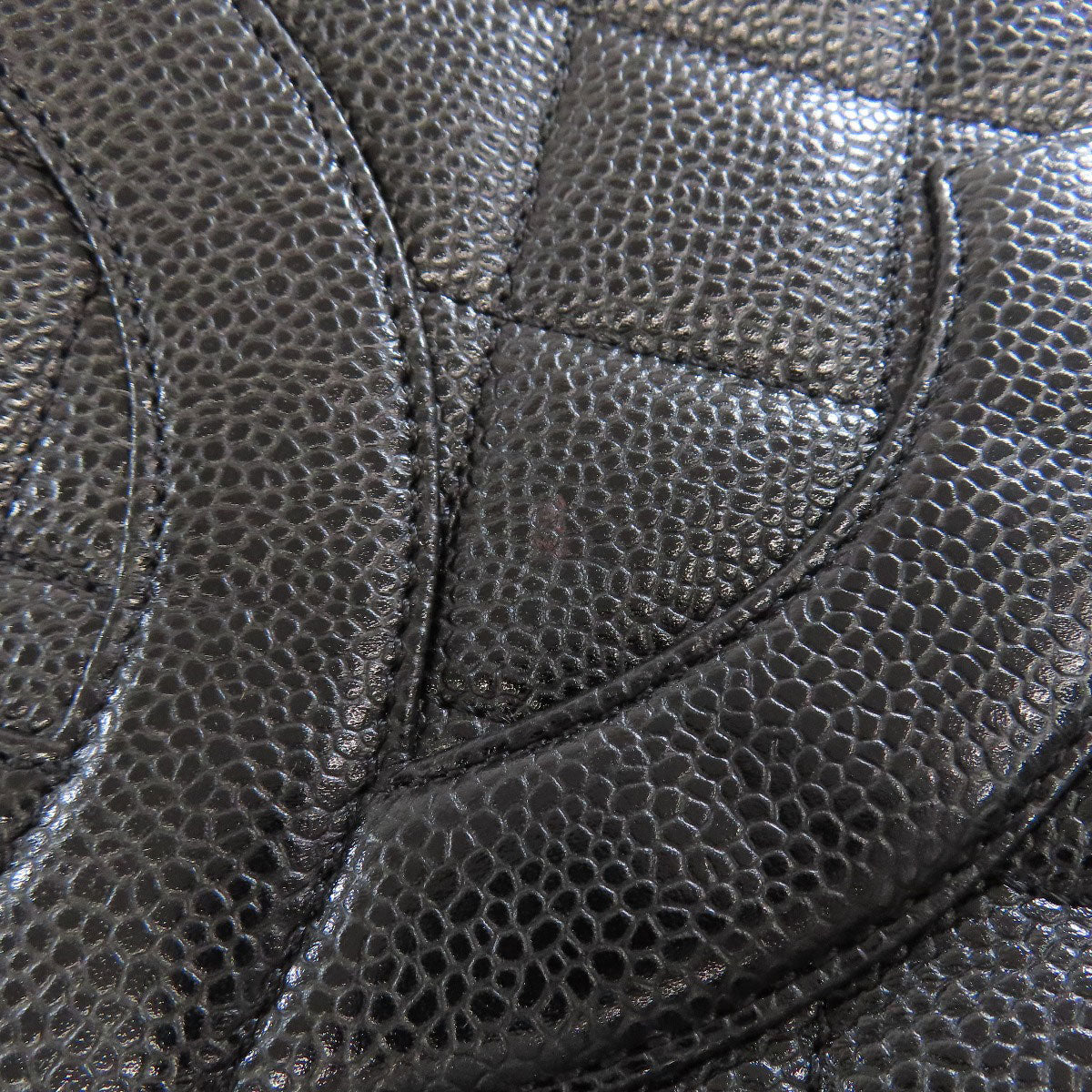 CHANEL シャネル 復刻トート シルバー金具 トートバッグ グレインド カーフスキン レディース 中古