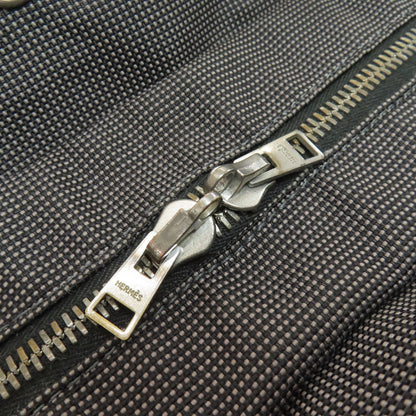 HERMES エルメス エールラインMM ハンドバッグ キャンバス レディース 中古