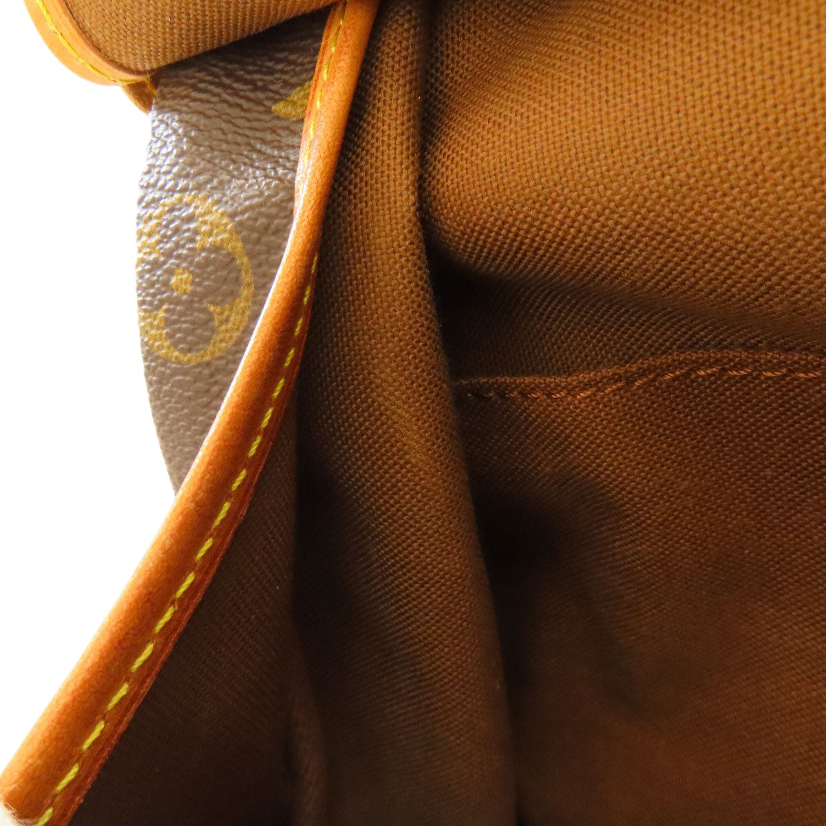 LOUIS VUITTON ルイヴィトン M42254 ソミュール35 ショルダーバッグ モノグラムキャンバス レディース 中古