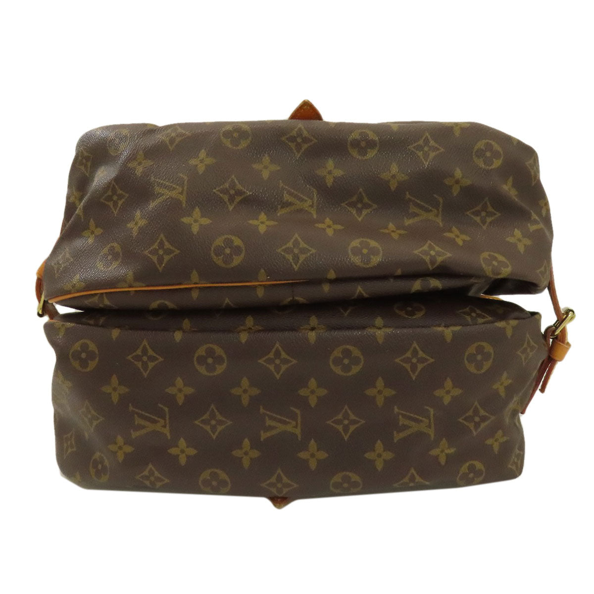 LOUIS VUITTON ルイヴィトン M42254 ソミュール35 ショルダーバッグ モノグラムキャンバス レディース 中古