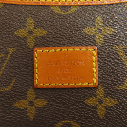 LOUIS VUITTON ルイヴィトン M42254 ソミュール35 ショルダーバッグ モノグラムキャンバス レディース 中古