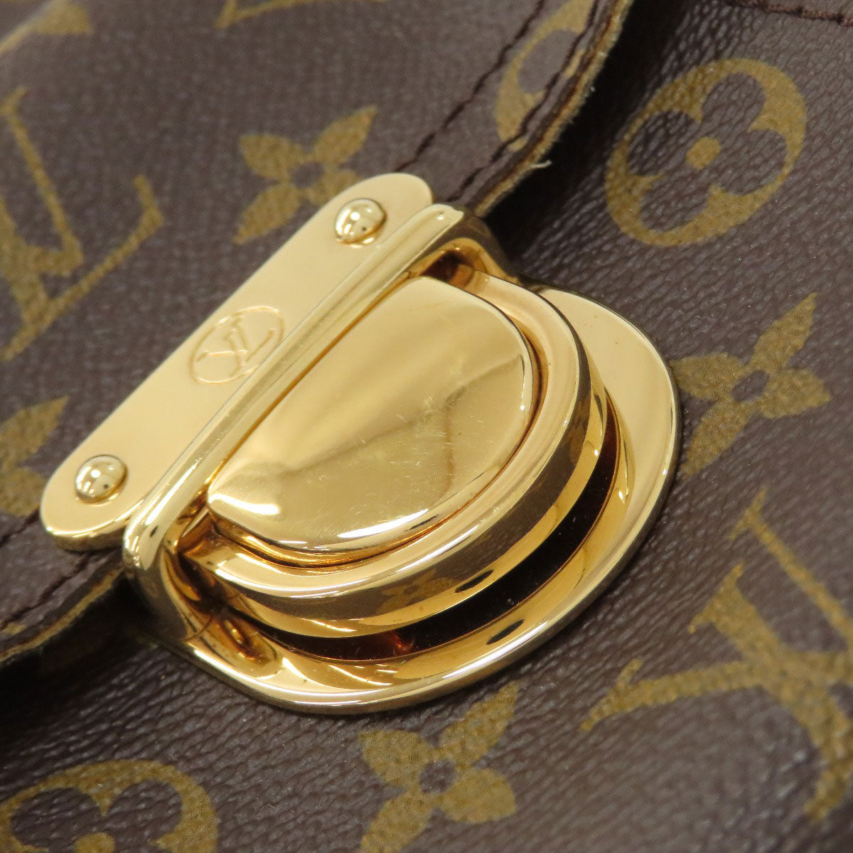 LOUIS VUITTON ルイヴィトン M40025 マンハッタンGM ハンドバッグ モノグラムキャンバス レディース 中古