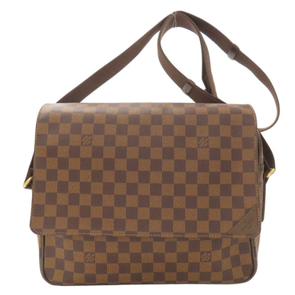 LOUIS VUITTON ルイヴィトン N41149 シェルトンMM ショルダーバッグ ダミエキャンバス レディース 中古