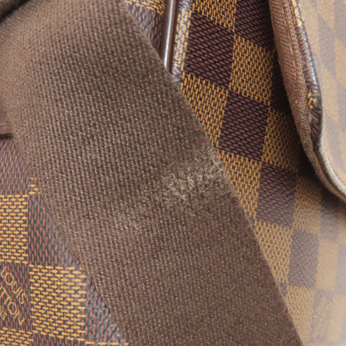 LOUIS VUITTON ルイヴィトン N41149 シェルトンMM ショルダーバッグ ダミエキャンバス レディース 中古