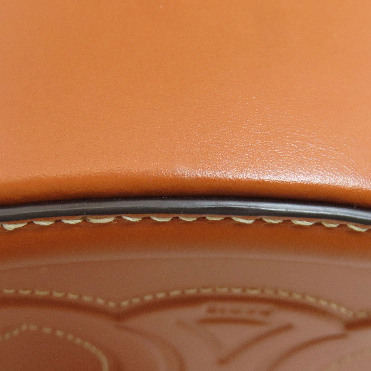 CELINE セリーヌ オーバルパース キュイル トリオンフ ショルダーバッグ カーフ レディース 中古