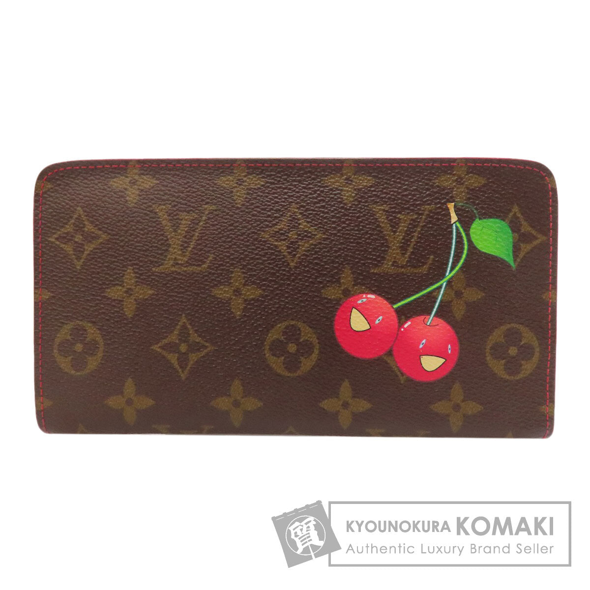 LOUIS VUITTON ルイヴィトン M95006 ポルトモネ・ジップ チェーリー 長財布（小銭入れあり） モノグラムキャンバス レディース 中古