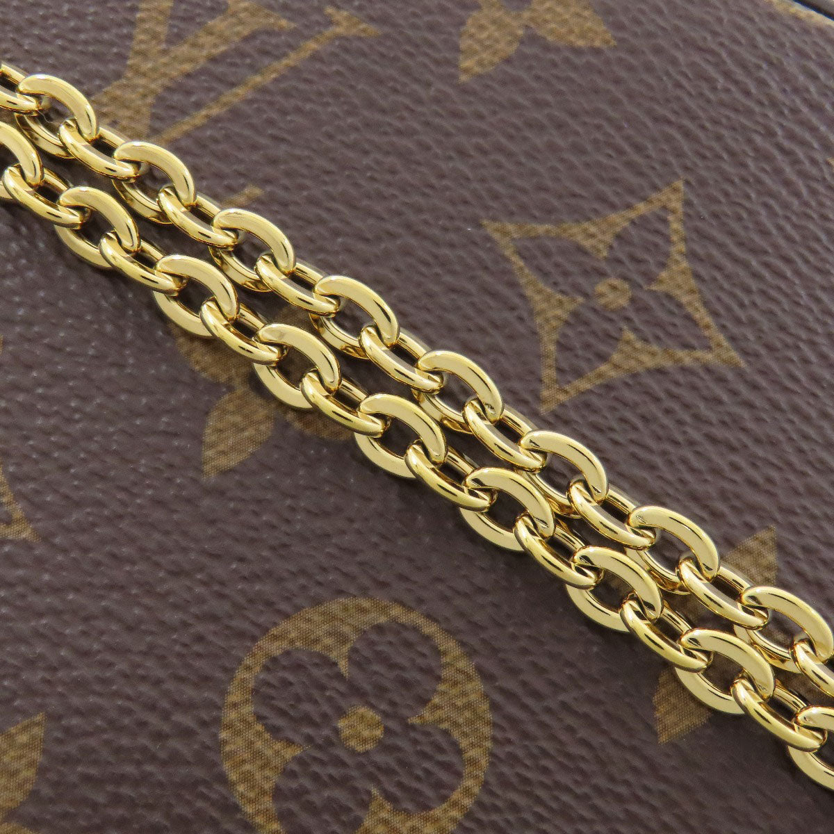 LOUIS VUITTON ルイヴィトン M81896 ポシェット・フェリシー ショルダーバッグ モノグラムキャンバス レディース 中古
