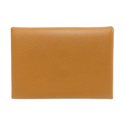 HERMES エルメス カルヴィデュオ シルバー金具 コインケース エバーカラー レディース 中古
