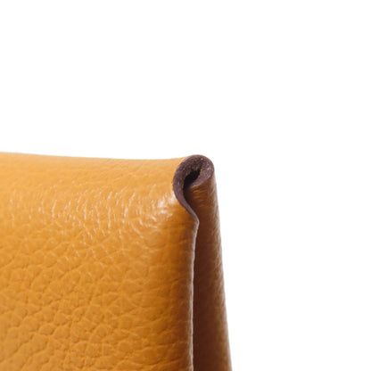 HERMES エルメス カルヴィデュオ シルバー金具 コインケース エバーカラー レディース 中古