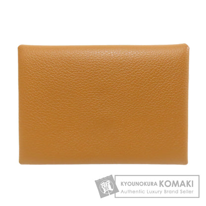 HERMES エルメス カルヴィデュオ シルバー金具 コインケース エバーカラー レディース 中古