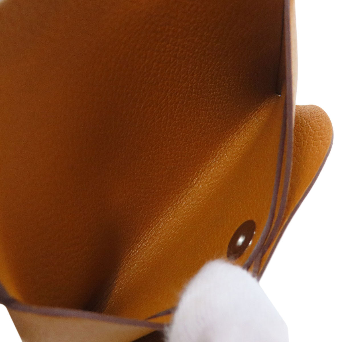 HERMES エルメス カルヴィデュオ シルバー金具 コインケース エバーカラー レディース 中古