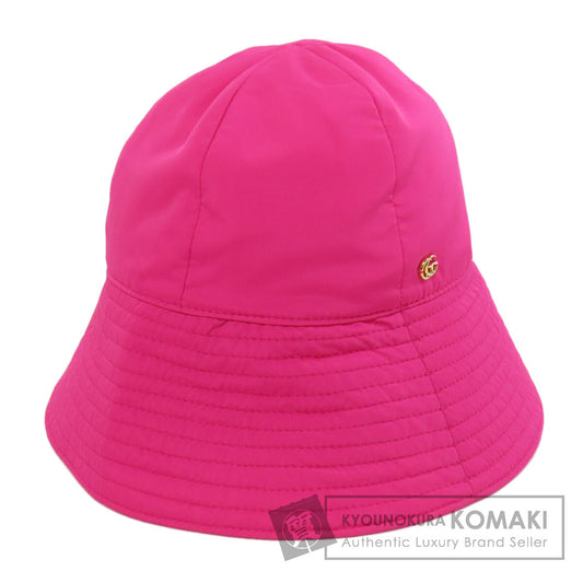 GUCCI グッチ 729470 バケットハット ダブルG 帽子 ナイロン レディース 中古