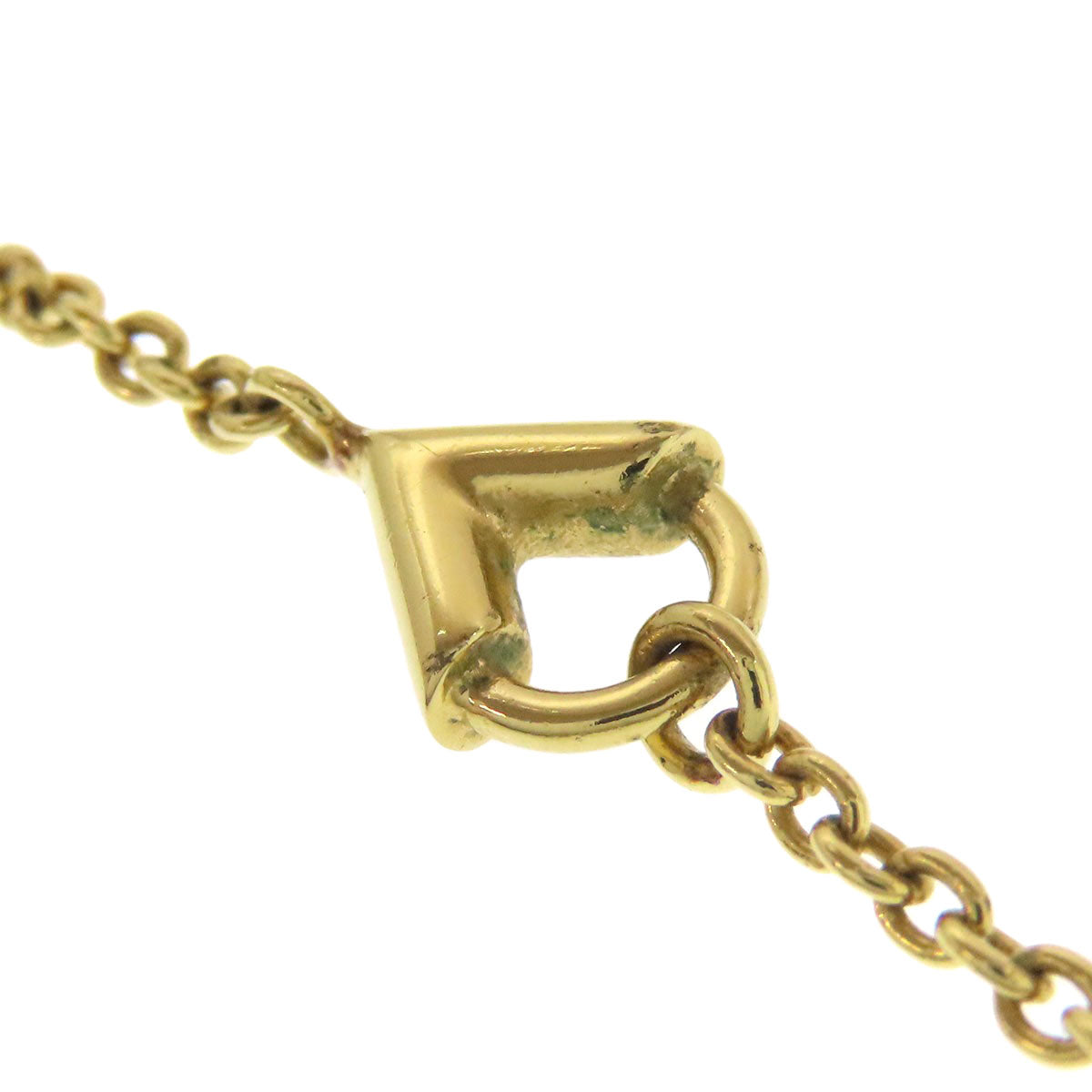 LOUIS VUITTON ルイヴィトン M62804 ラッキーグラム ネックレス GP レディース 中古
