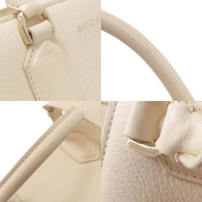 BVLGARI ブルガリ ブルガリ ロゴ 2WAY ハンドバッグ カーフ レディース 中古