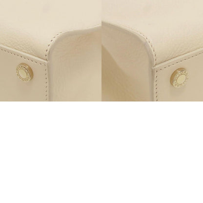 BVLGARI ブルガリ ブルガリ ロゴ 2WAY ハンドバッグ カーフ レディース 中古