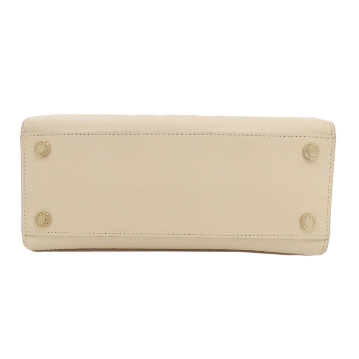 BVLGARI ブルガリ ブルガリ ロゴ 2WAY ハンドバッグ カーフ レディース 中古