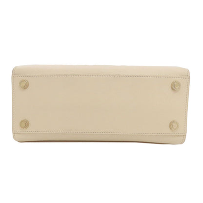 BVLGARI ブルガリ ブルガリ ロゴ 2WAY ハンドバッグ カーフ レディース 中古