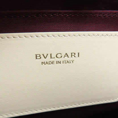 BVLGARI ブルガリ ブルガリ ロゴ 2WAY ハンドバッグ カーフ レディース 中古