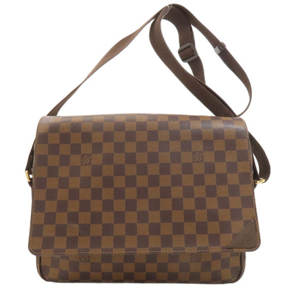 LOUIS VUITTON ルイヴィトン N41148 シェルトンGM ショルダーバッグ ダミエキャンバス レディース 中古