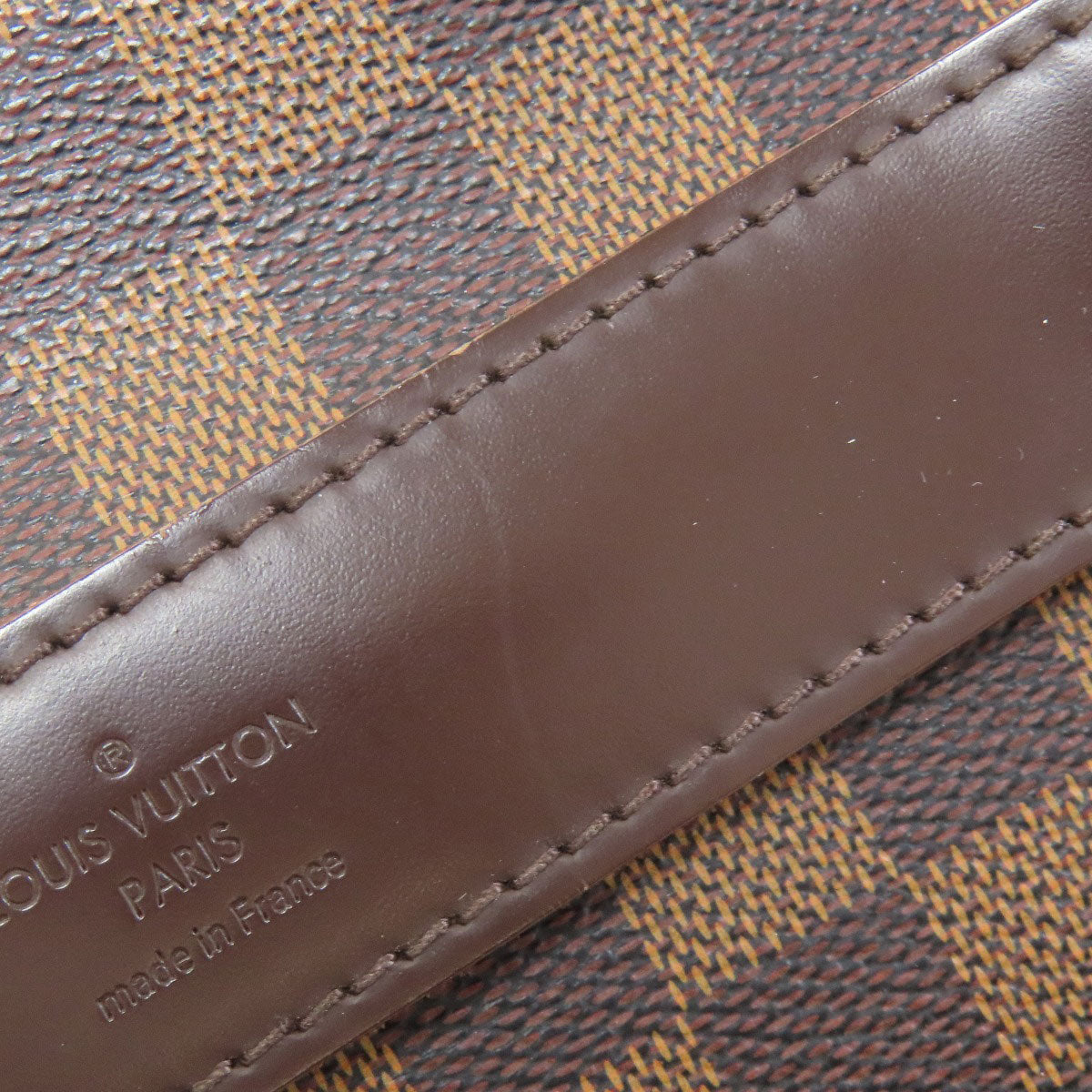 LOUIS VUITTON ルイヴィトン N41148 シェルトンGM ショルダーバッグ ダミエキャンバス レディース 中古