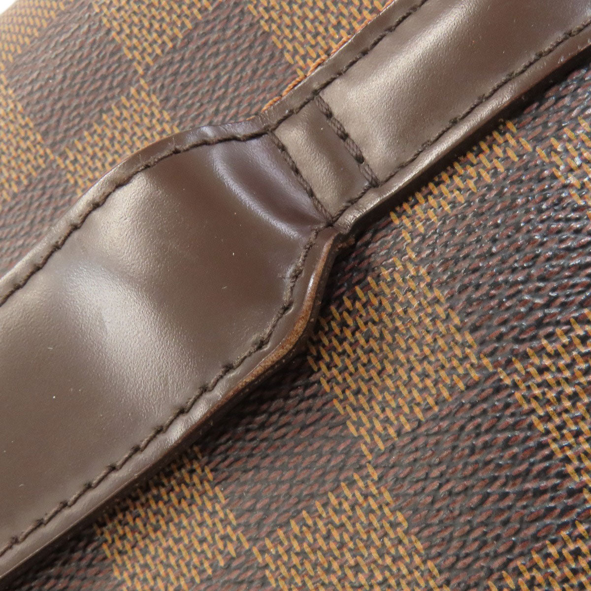 LOUIS VUITTON ルイヴィトン N41148 シェルトンGM ショルダーバッグ ダミエキャンバス レディース 中古