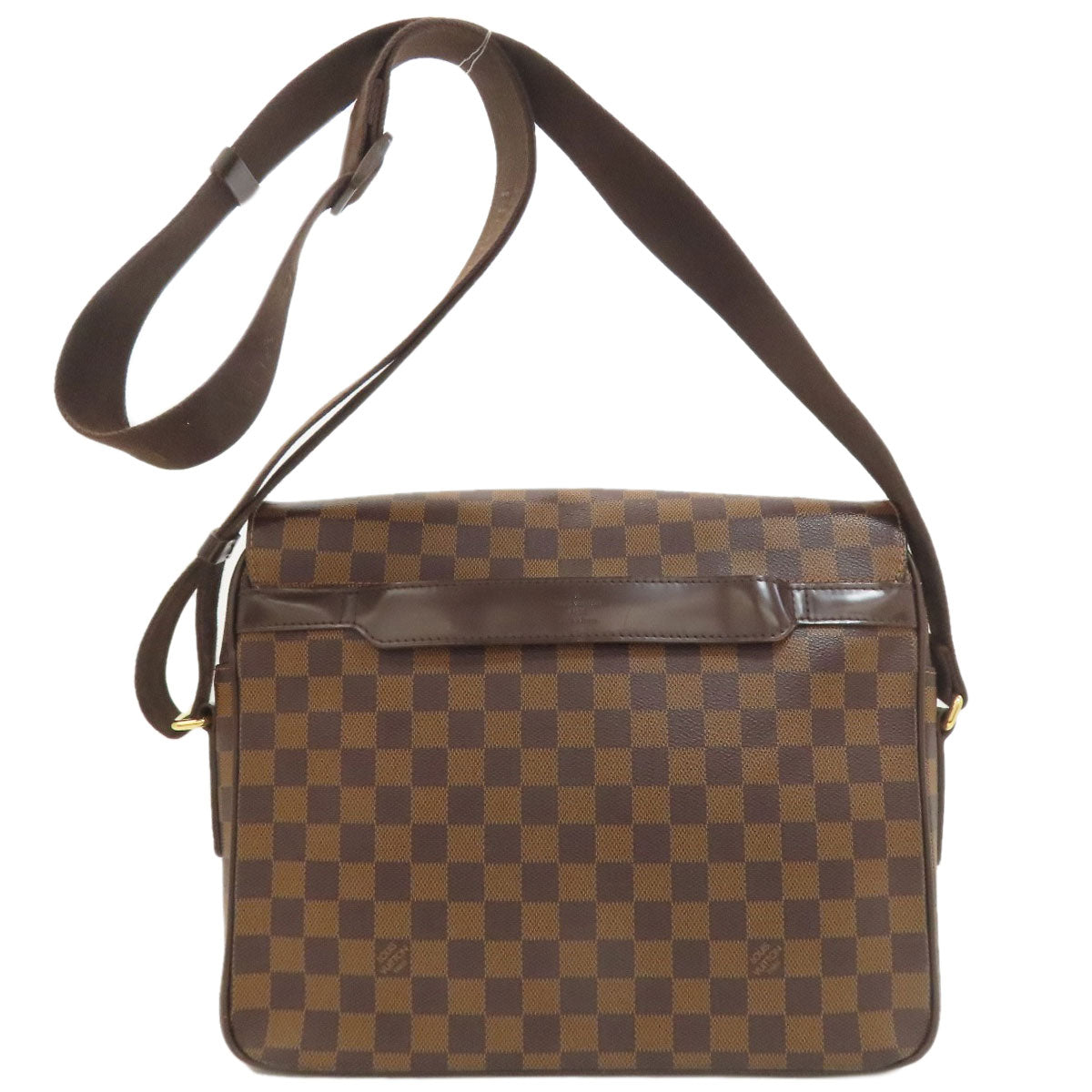 LOUIS VUITTON ルイヴィトン N41148 シェルトンGM ショルダーバッグ ダミエキャンバス レディース 中古