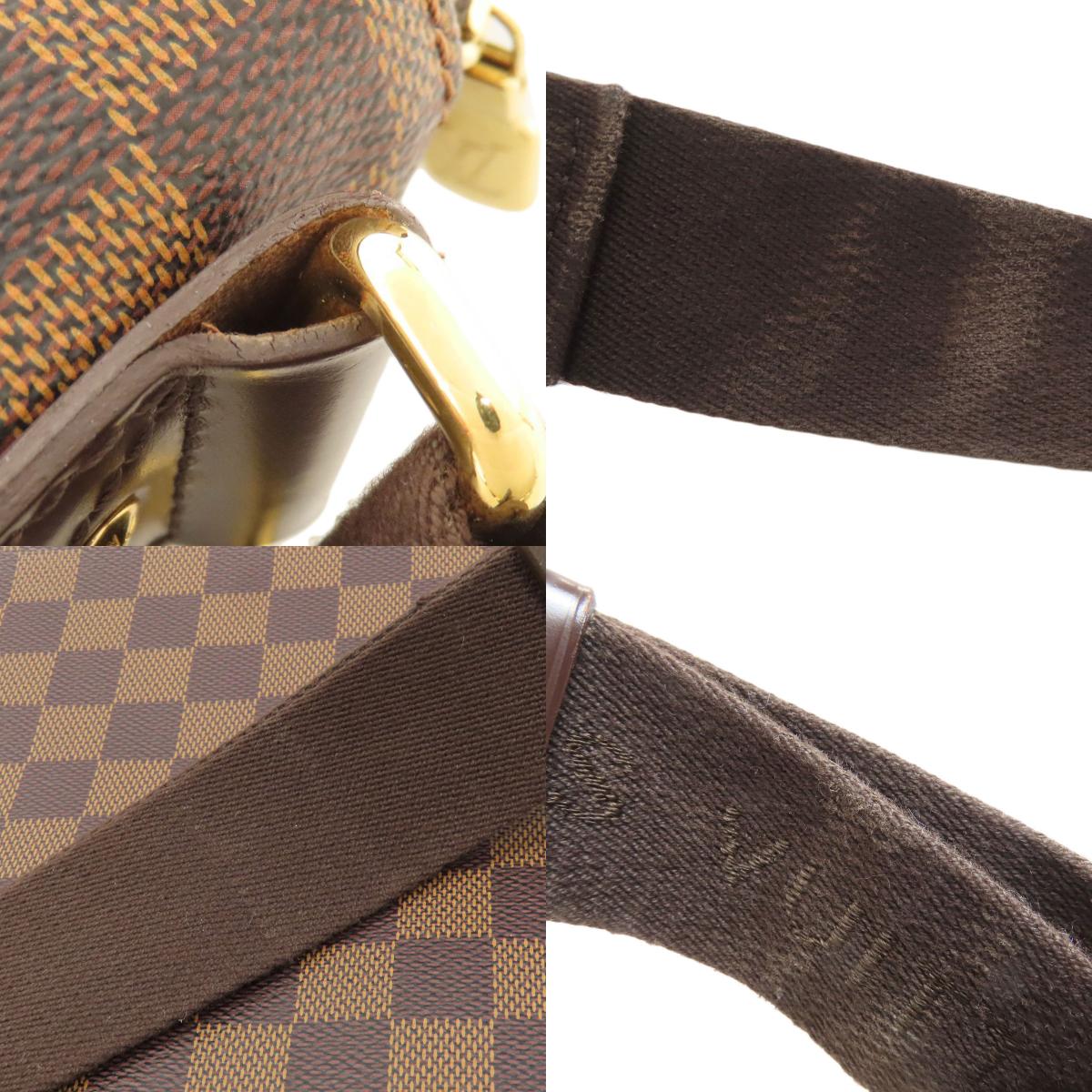 LOUIS VUITTON ルイヴィトン N41148 シェルトンGM ショルダーバッグ ダミエキャンバス レディース 中古