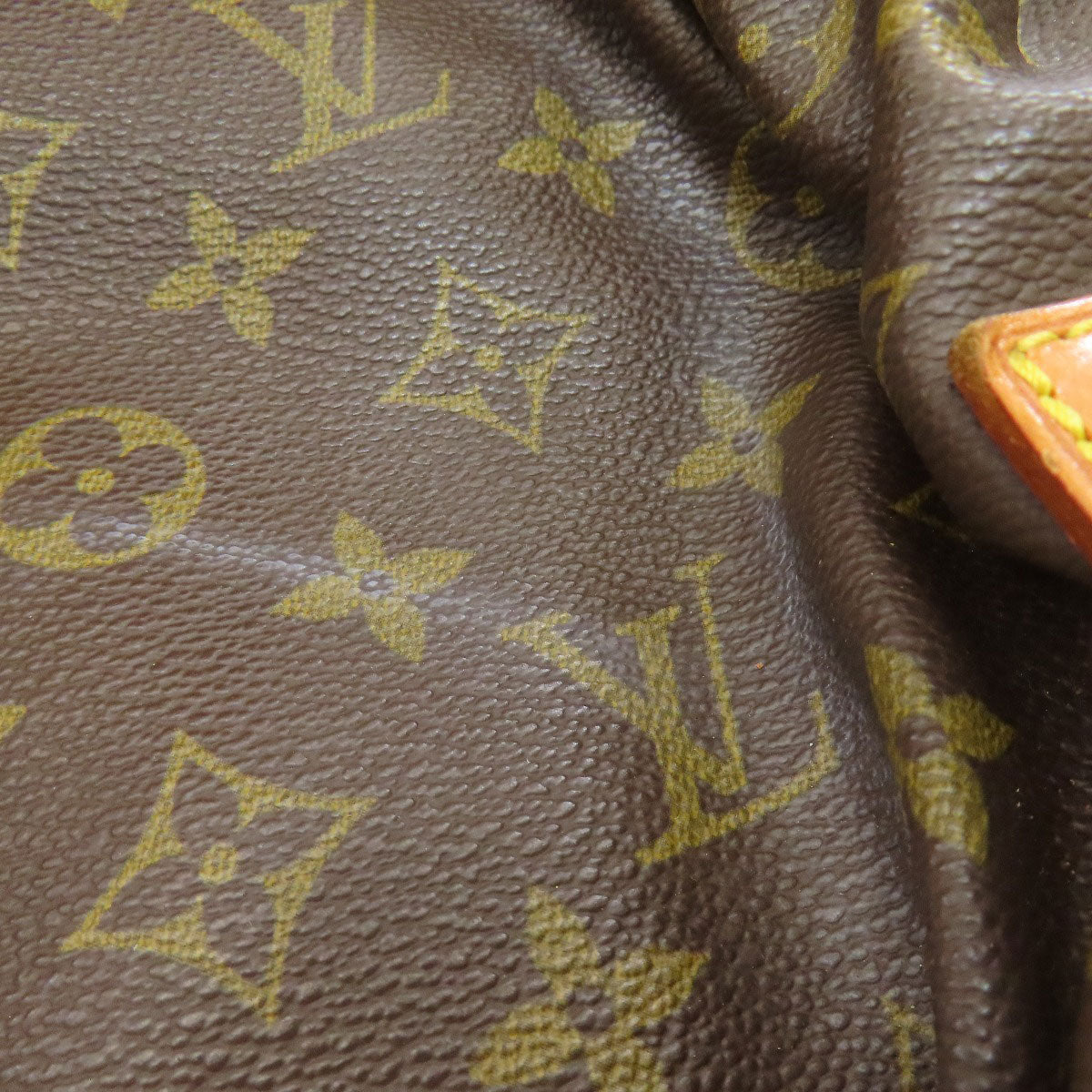 LOUIS VUITTON ルイヴィトン M42252 ソミュールLL ショルダーバッグ モノグラムキャンバス レディース 中古