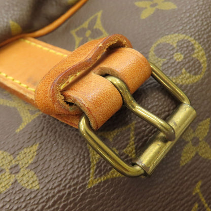 LOUIS VUITTON ルイヴィトン M42252 ソミュールLL ショルダーバッグ モノグラムキャンバス レディース 中古