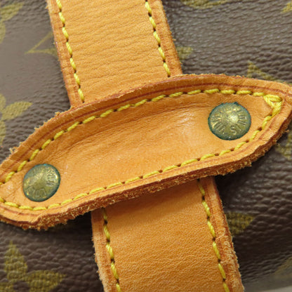 LOUIS VUITTON ルイヴィトン M42252 ソミュールLL ショルダーバッグ モノグラムキャンバス レディース 中古