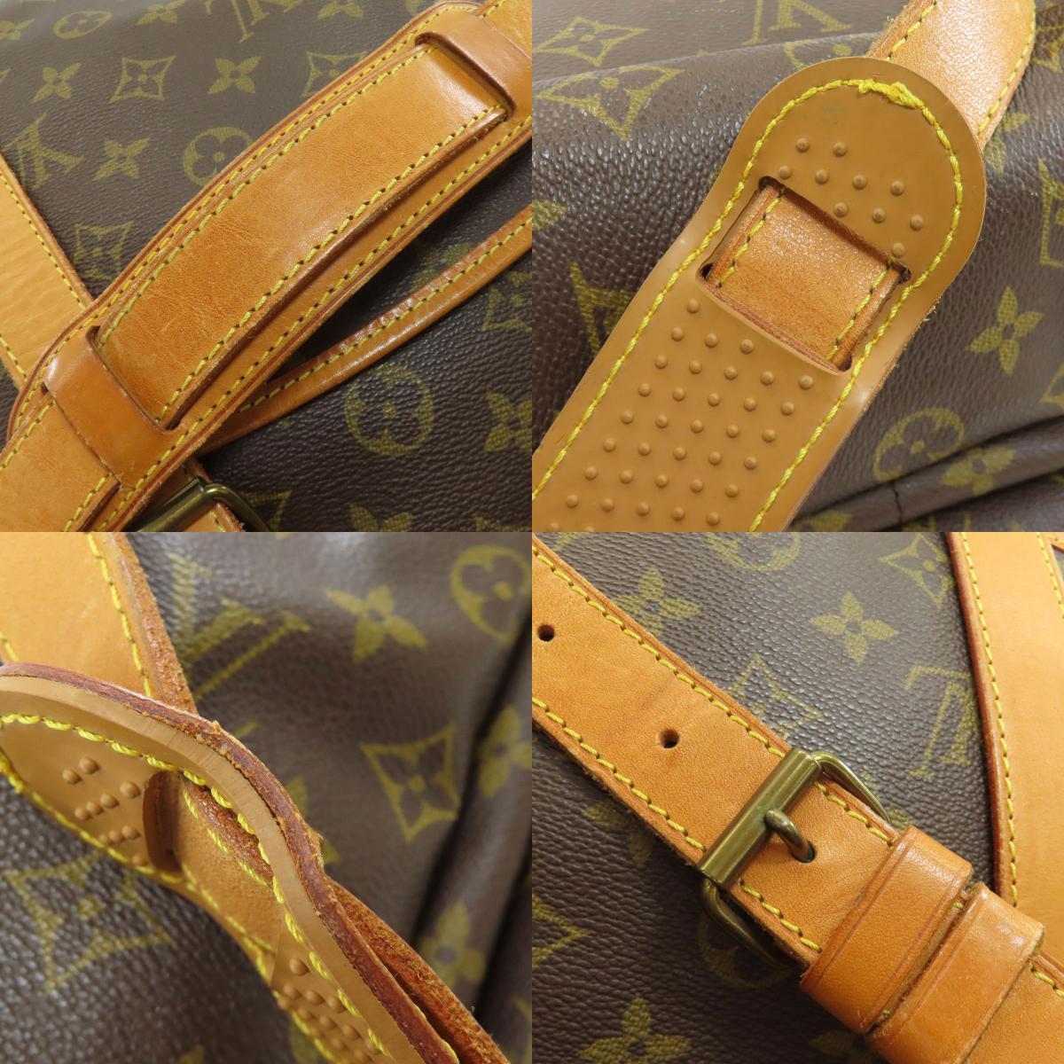 LOUIS VUITTON ルイヴィトン M42252 ソミュールLL ショルダーバッグ モノグラムキャンバス レディース 中古