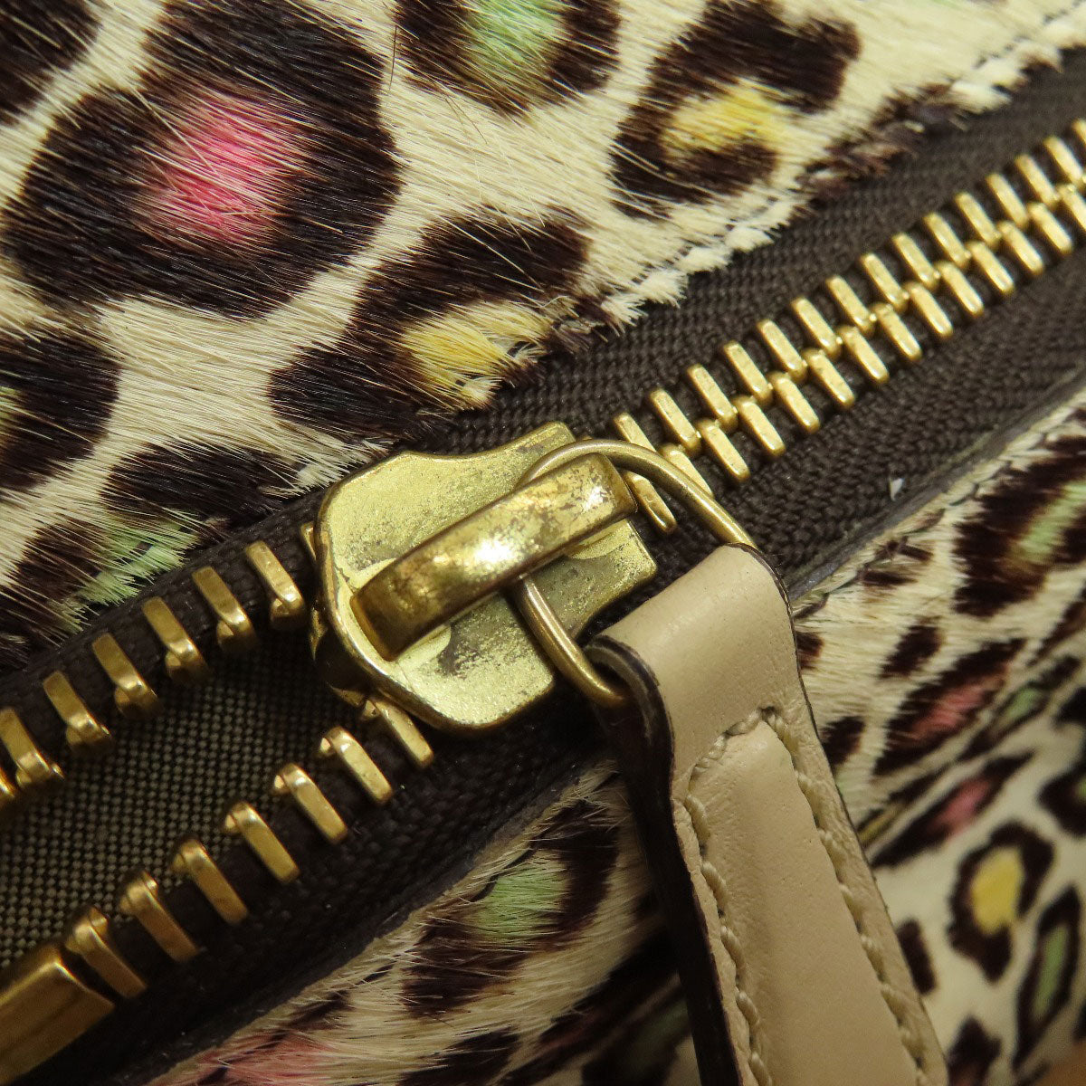 FENDI フェンディ ピーカブー 2WAY ハンドバッグ カーフ レディース 中古