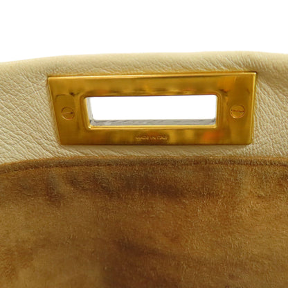 FENDI フェンディ ピーカブー 2WAY ハンドバッグ カーフ レディース 中古