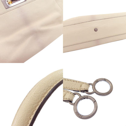 FENDI フェンディ ピーカブー 2WAY ハンドバッグ カーフ レディース 中古