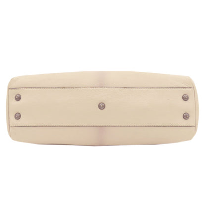 FENDI フェンディ ピーカブー 2WAY ハンドバッグ カーフ レディース 中古