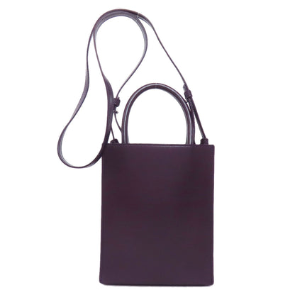 LOEWE ロエベ スタンダード A5 2WAY ハンドバッグ カーフ レディース 中古