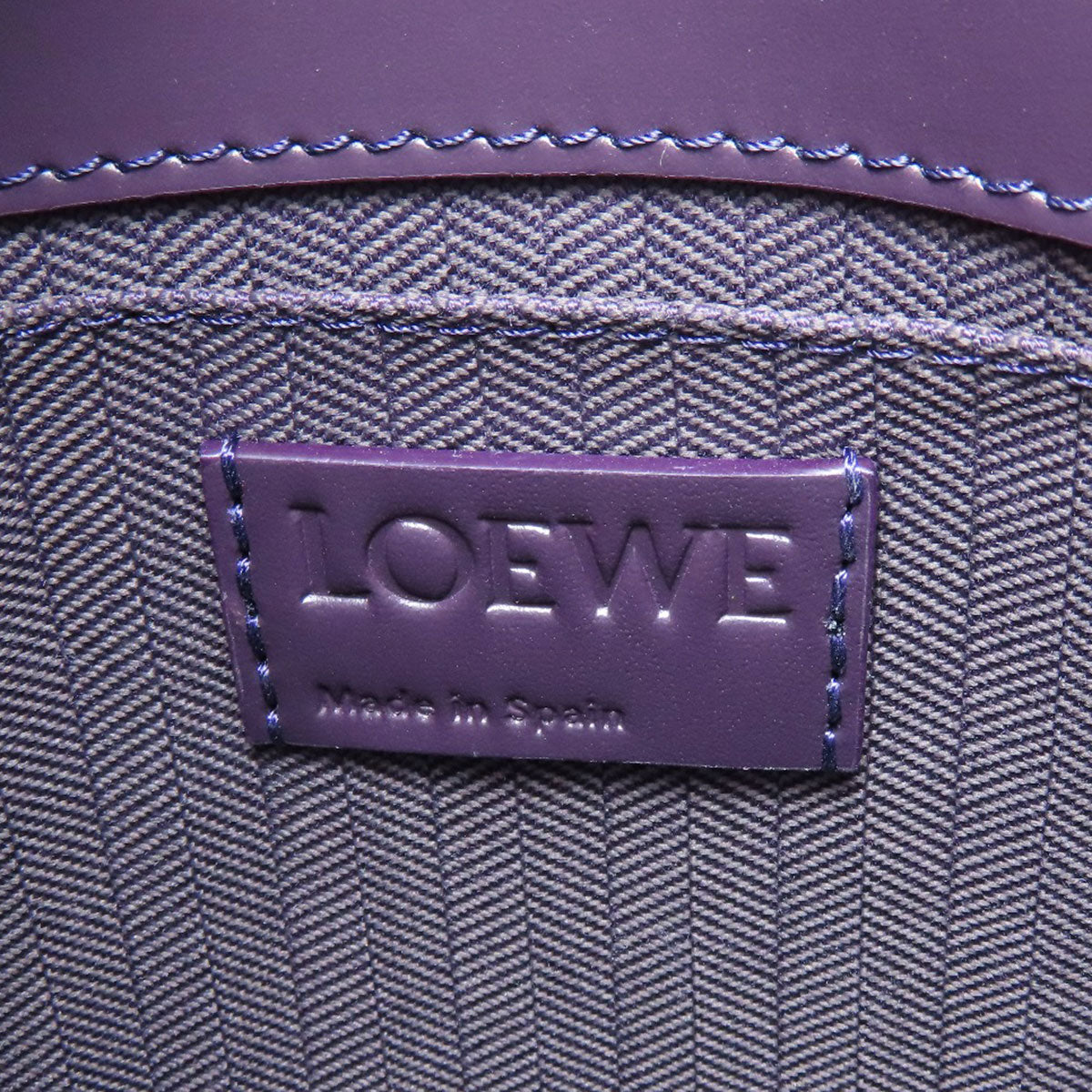 LOEWE ロエベ スタンダード A5 2WAY ハンドバッグ カーフ レディース 中古