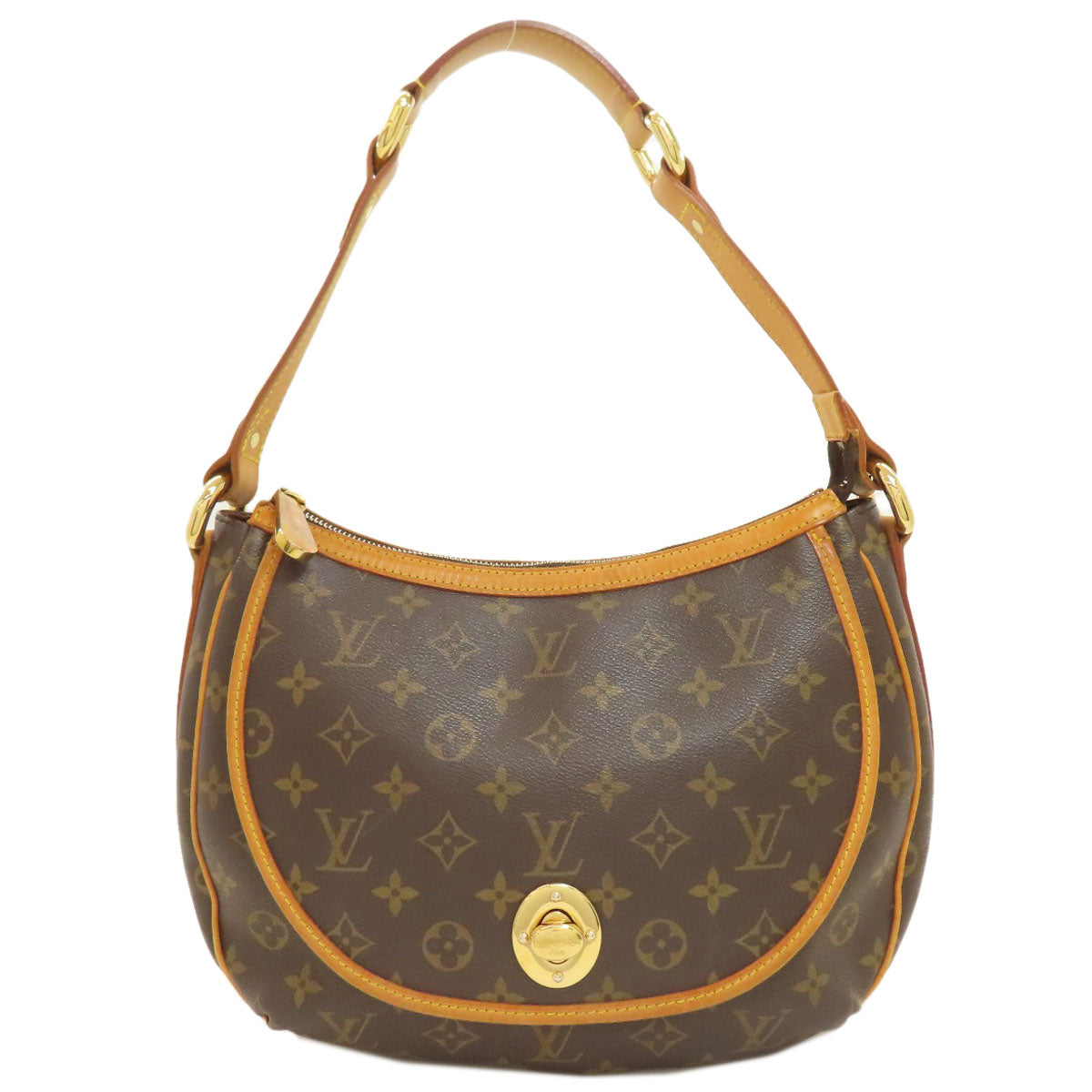 LOUIS VUITTON ルイヴィトン M40076 トゥラムPM ショルダーバッグ モノグラムキャンバス レディース 中古