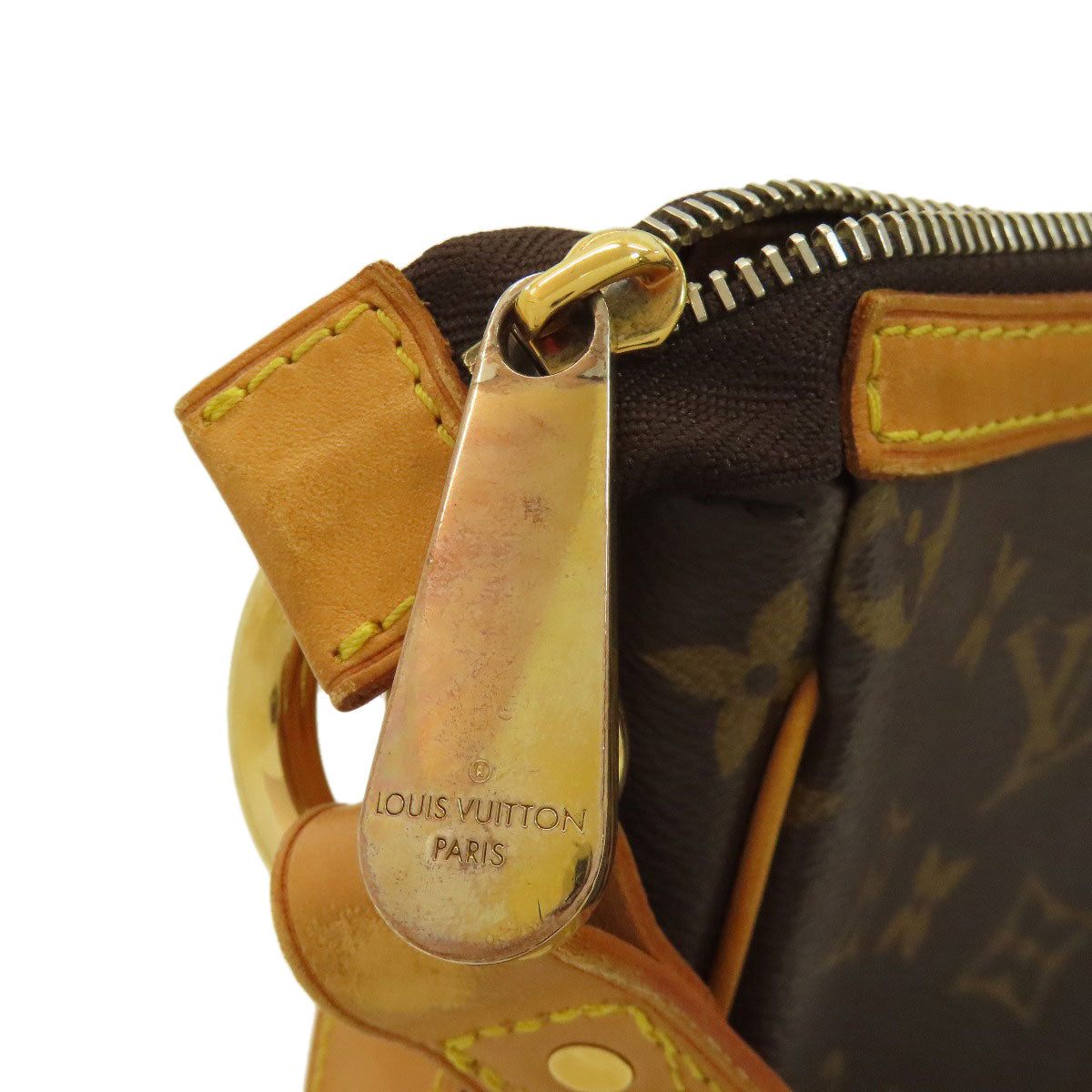 LOUIS VUITTON ルイヴィトン M40076 トゥラムPM ショルダーバッグ モノグラムキャンバス レディース 中古