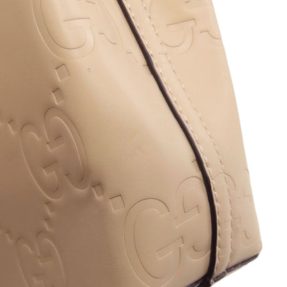 GUCCI グッチ 790133 GG スーパーミニバッグ ハンドバッグ PVC レディース 中古