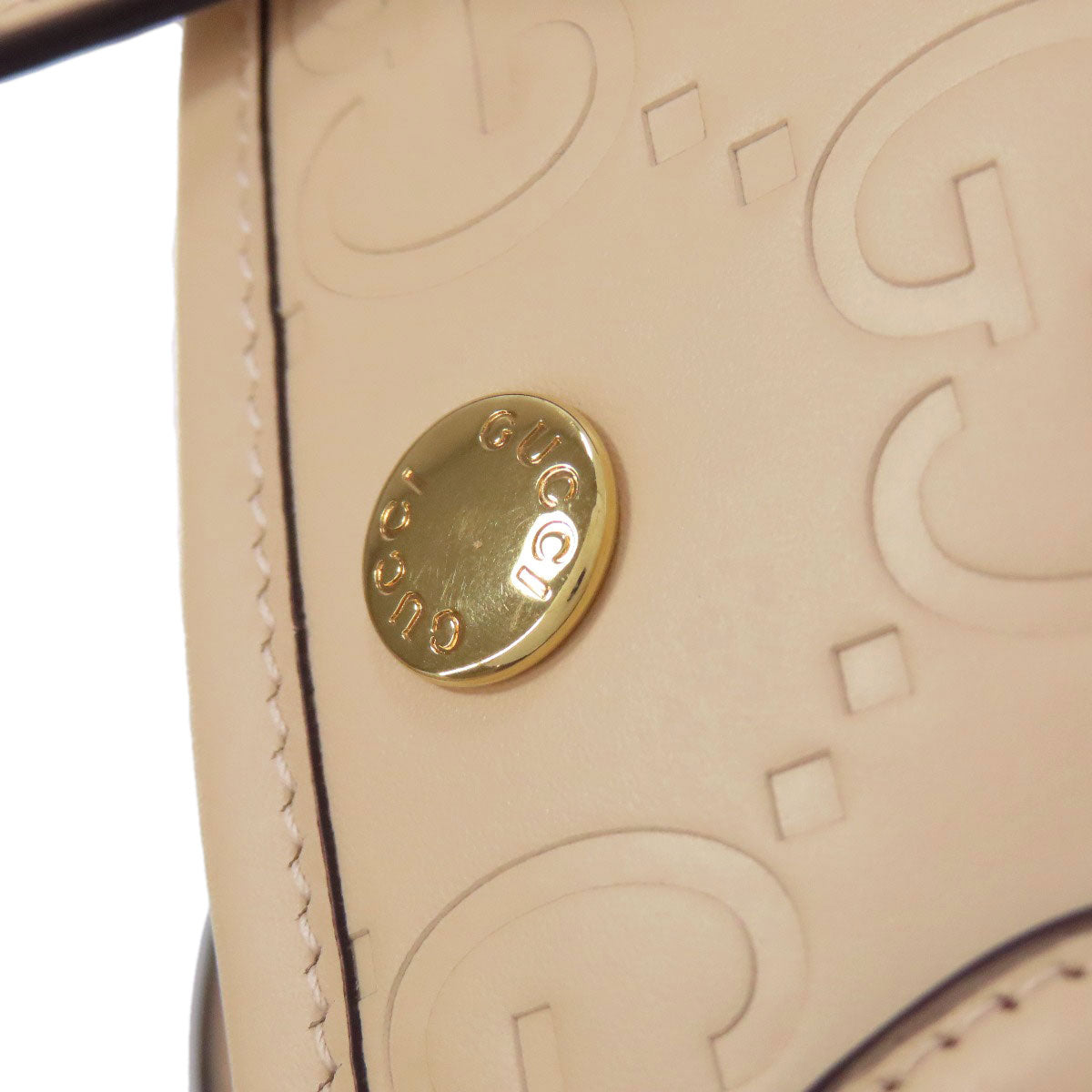 GUCCI グッチ 790133 GG スーパーミニバッグ ハンドバッグ PVC レディース 中古