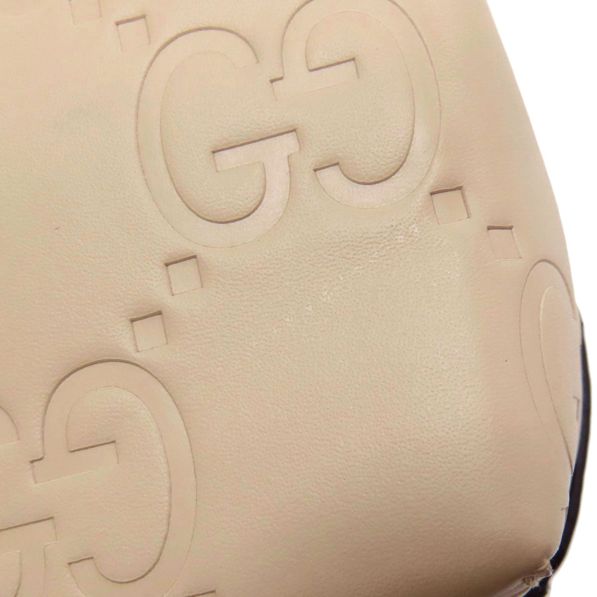 GUCCI グッチ 790133 GG スーパーミニバッグ ハンドバッグ PVC レディース 中古